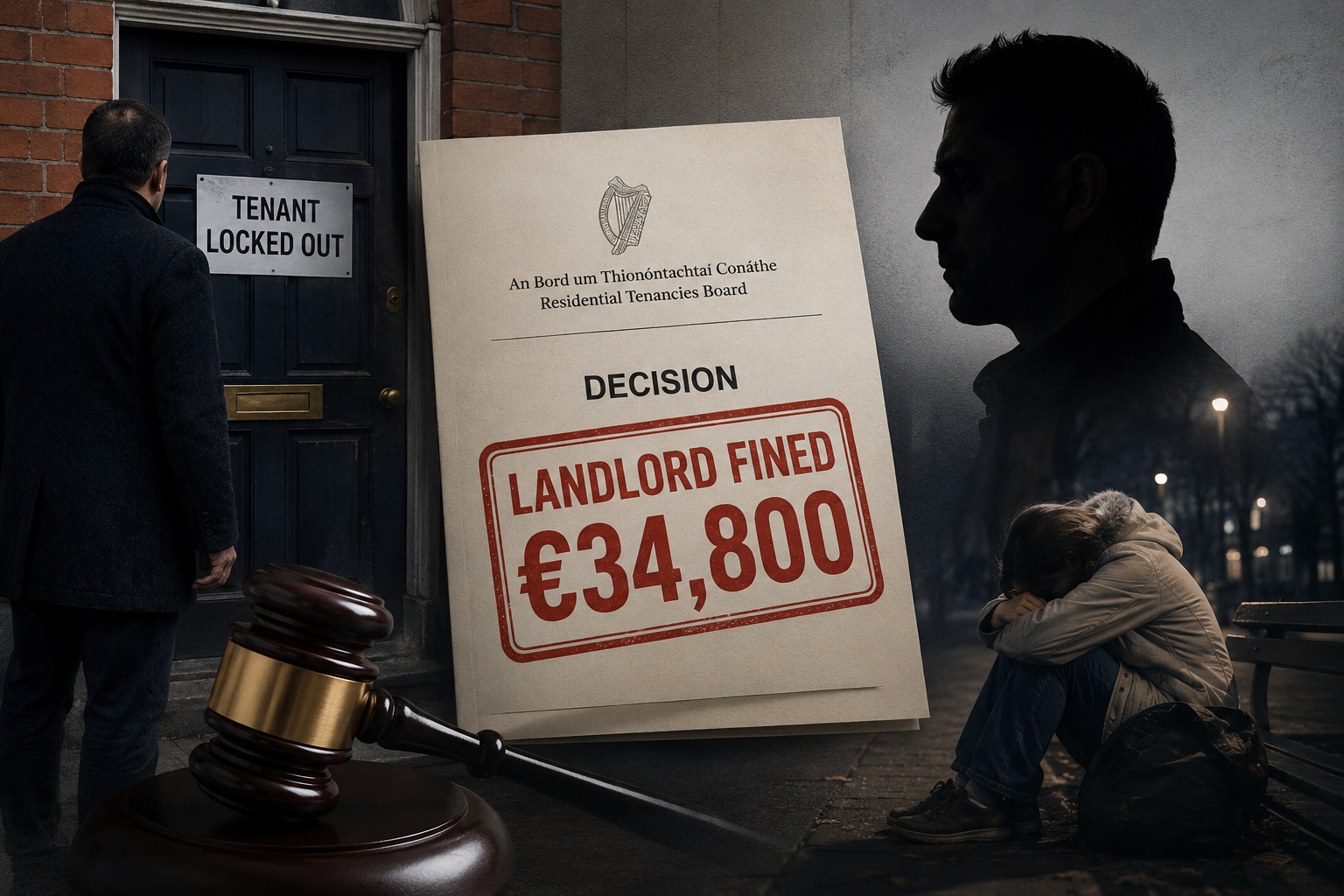 Afrim Hoxha: The Dublin Landlord Who Locked a Tenant Out, Forced Her to Sleep in a Park, and Was Fined €34,800