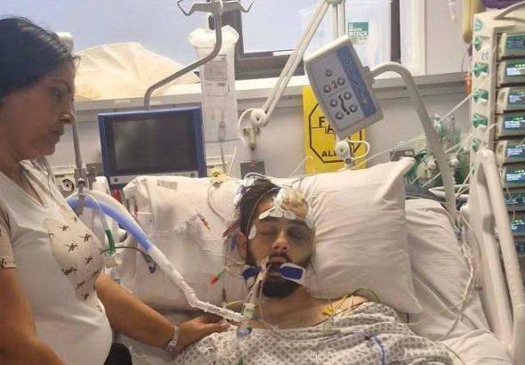 Siminic Rostas, who had suffered what would later be described in court as "catastrophic injuries